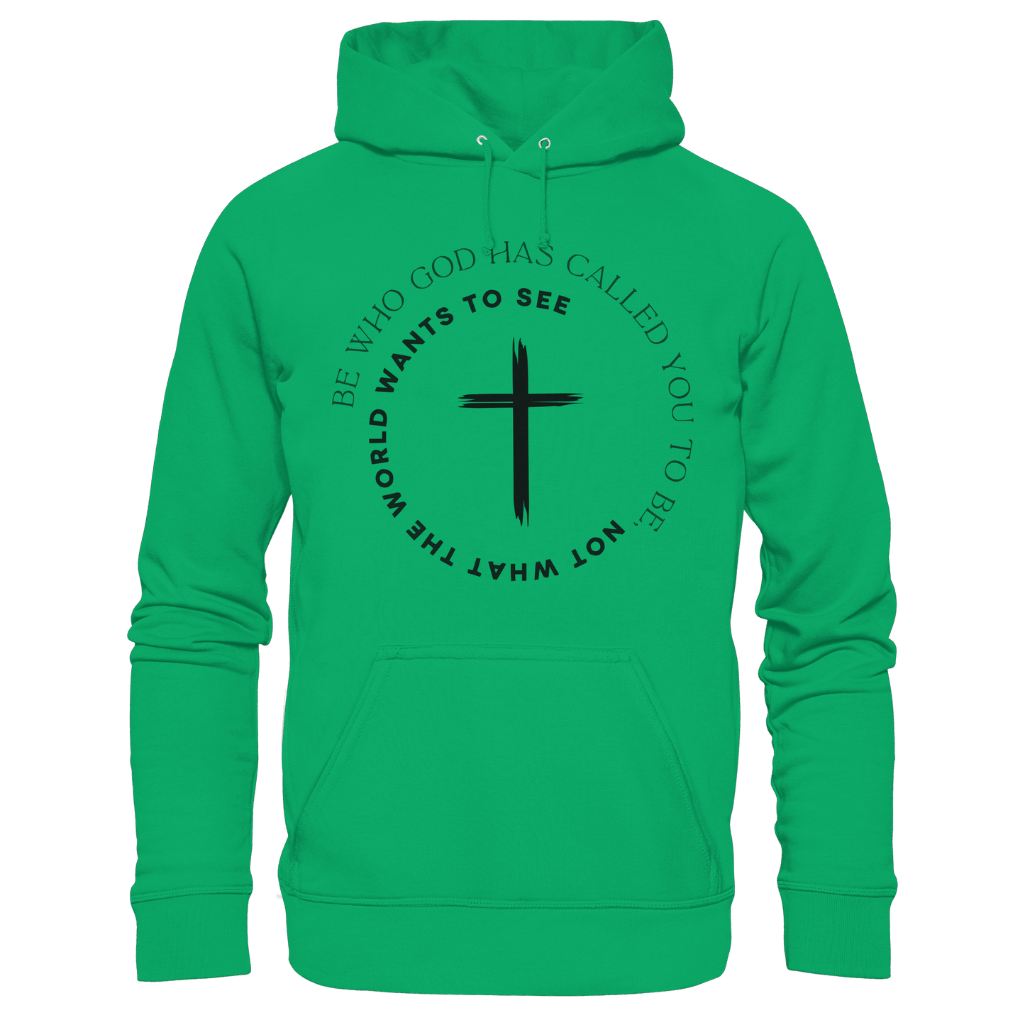 Be Who God Called You To Be – Cross Statement Design - Kids Premium Hoodie