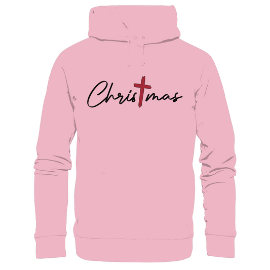 Christmas – das Kreuz im Mittelpunkt von Weihnachten | Christliches Design  - Kids Premium Hoodie