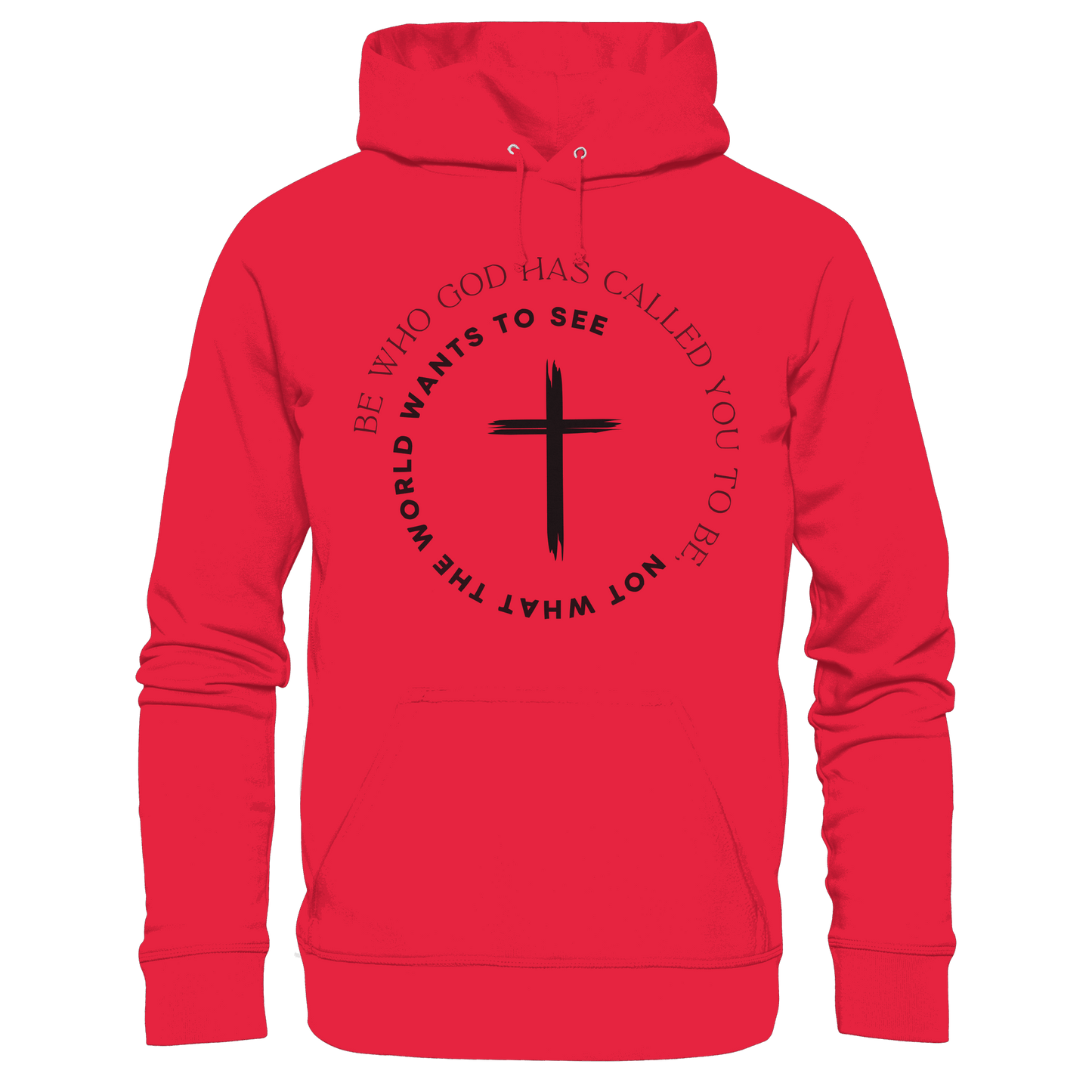 Be Who God Called You To Be – Cross Statement Design - Kids Premium Hoodie