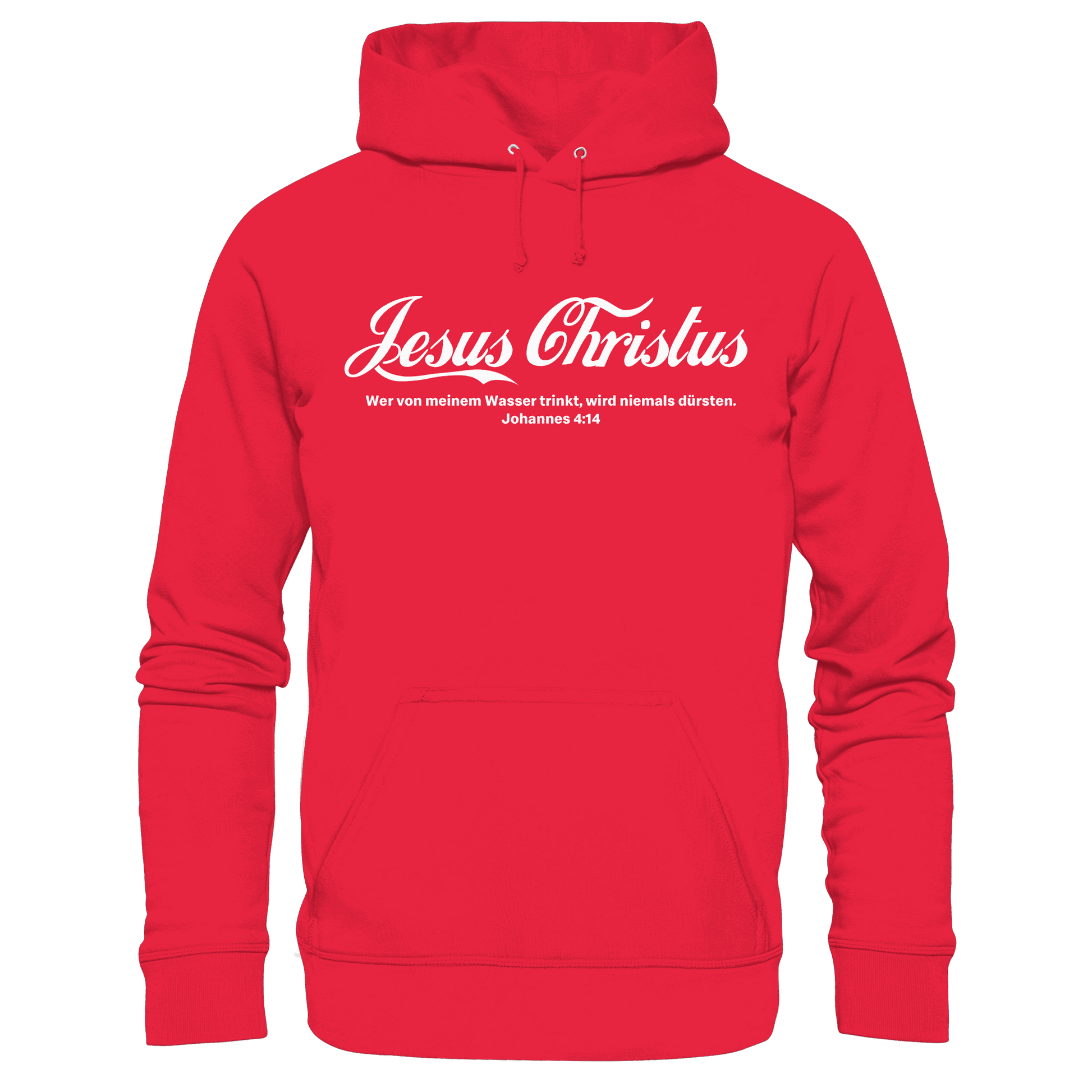 Jesus Christus – Johannes 4,14 | Christliches Statement Design „Lebendiges Wasser“ - Kids Premium Hoodie