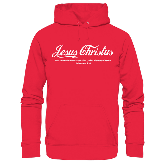 Jesus Christus – Johannes 4,14 | Christliches Statement Design „Lebendiges Wasser“ - Kids Premium Hoodie