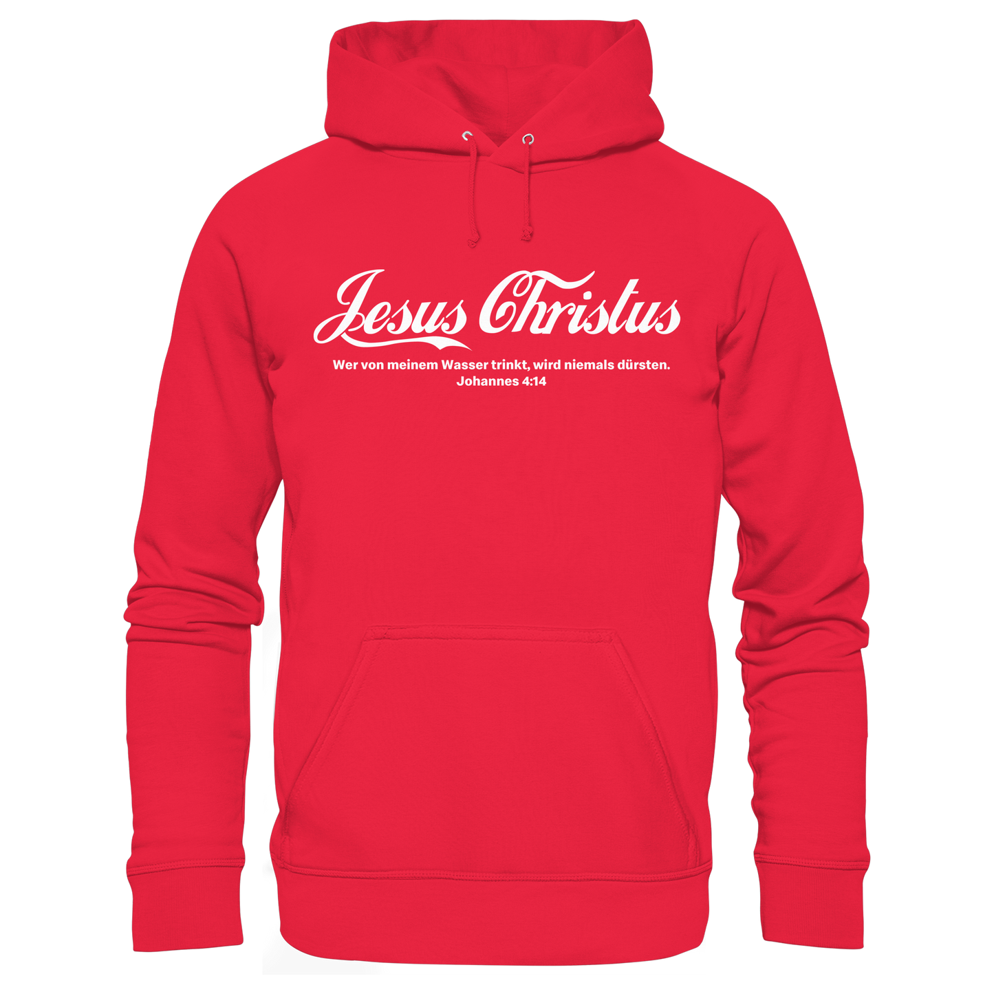 Jesus Christus – Johannes 4,14 | Christliches Statement Design „Lebendiges Wasser“ - Kids Premium Hoodie