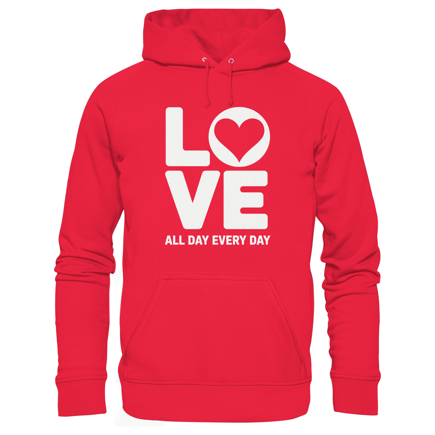 Love All Day Every Day | Love Design - Kids Premium Hoodie
