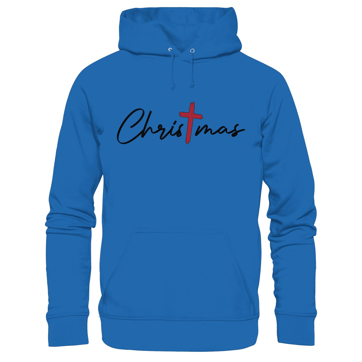 Christmas – das Kreuz im Mittelpunkt von Weihnachten | Christliches Design  - Kids Premium Hoodie