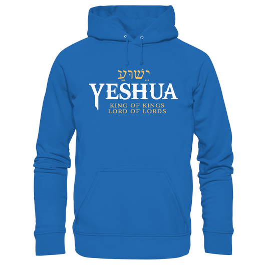 Yeshua – King of Kings, Lord of Lords | Christliches Design mit dem Namen Jesu - Kids Premium Hoodie