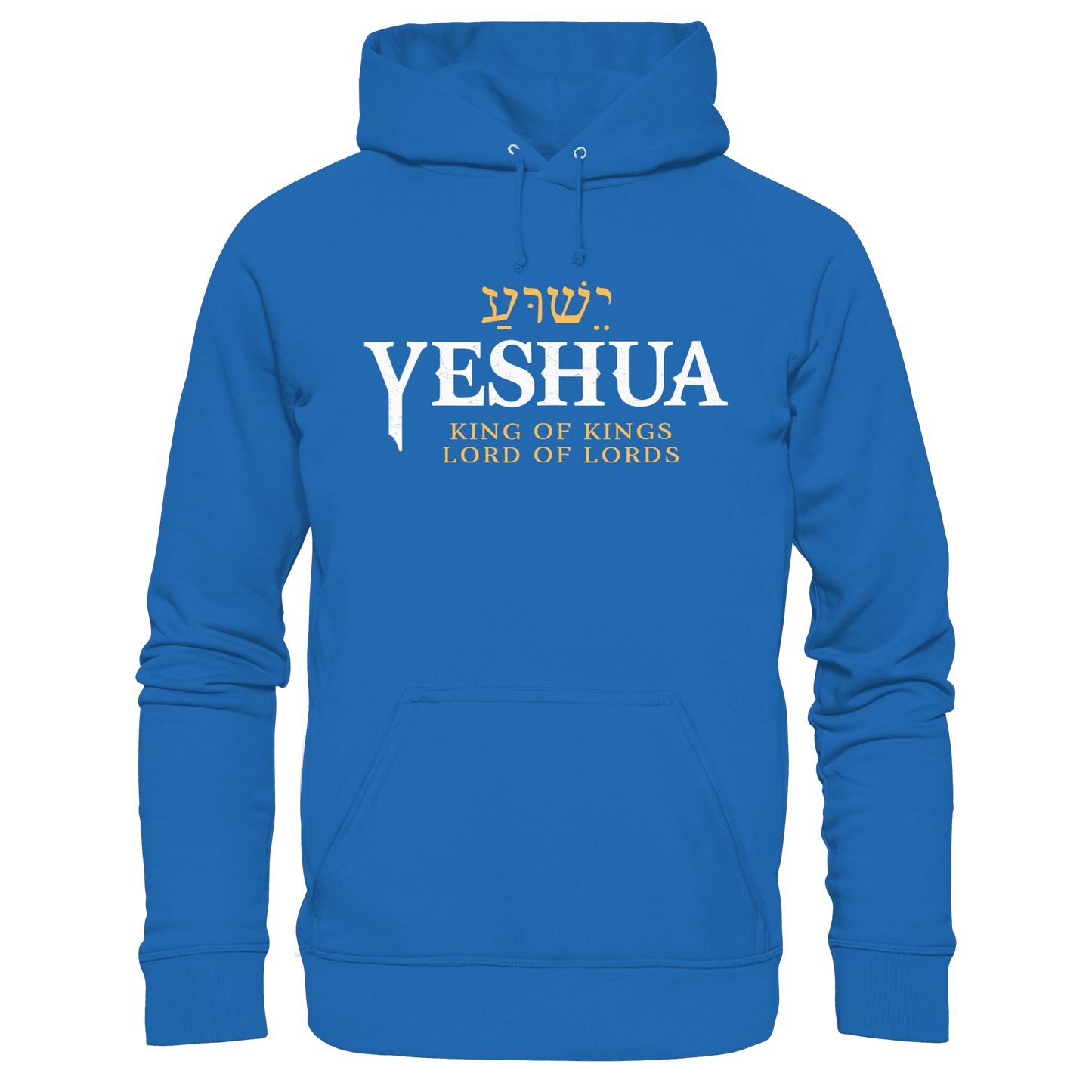 Yeshua – King of Kings, Lord of Lords | Christliches Design mit dem Namen Jesu - Kids Premium Hoodie