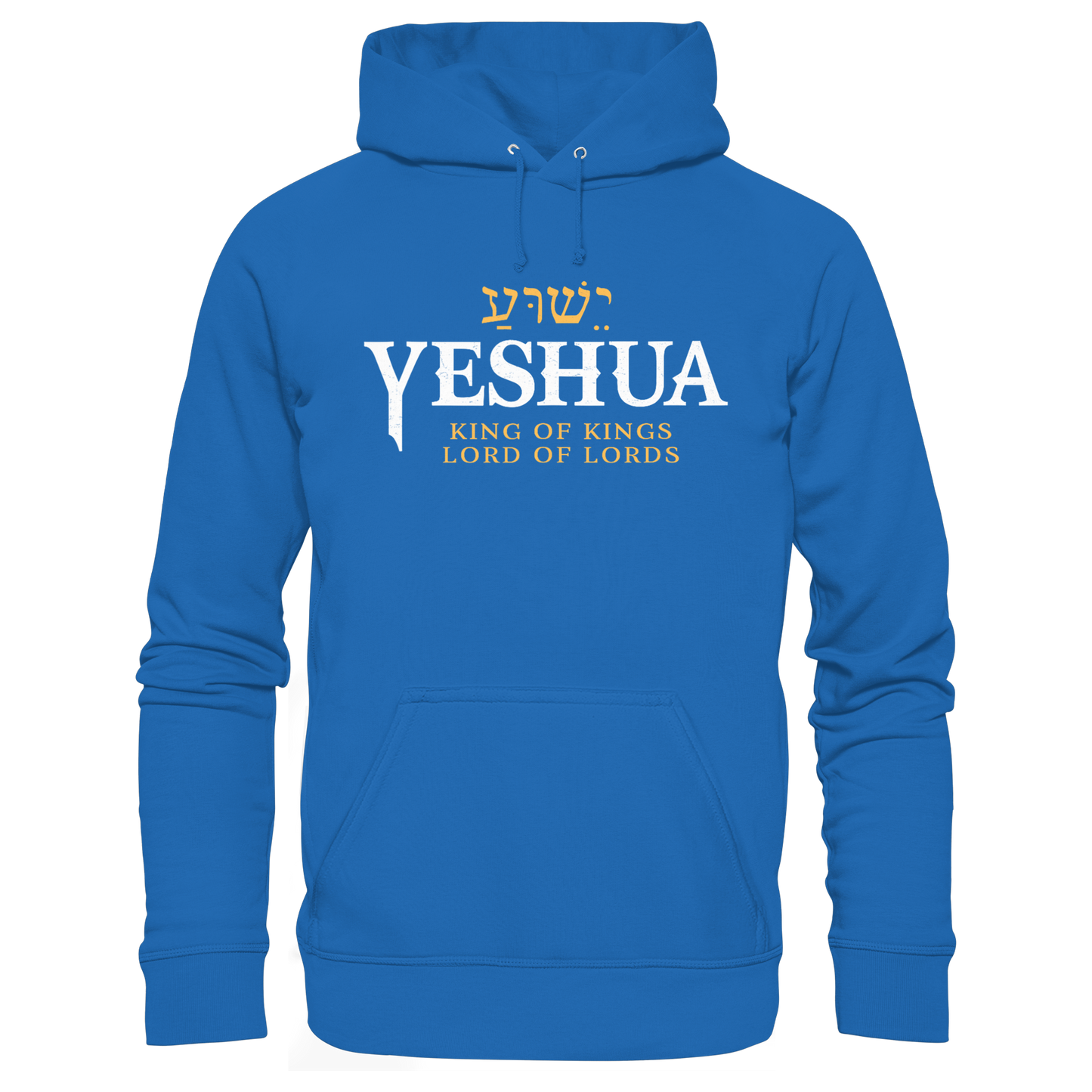 Yeshua – King of Kings, Lord of Lords | Christliches Design mit dem Namen Jesu - Kids Premium Hoodie