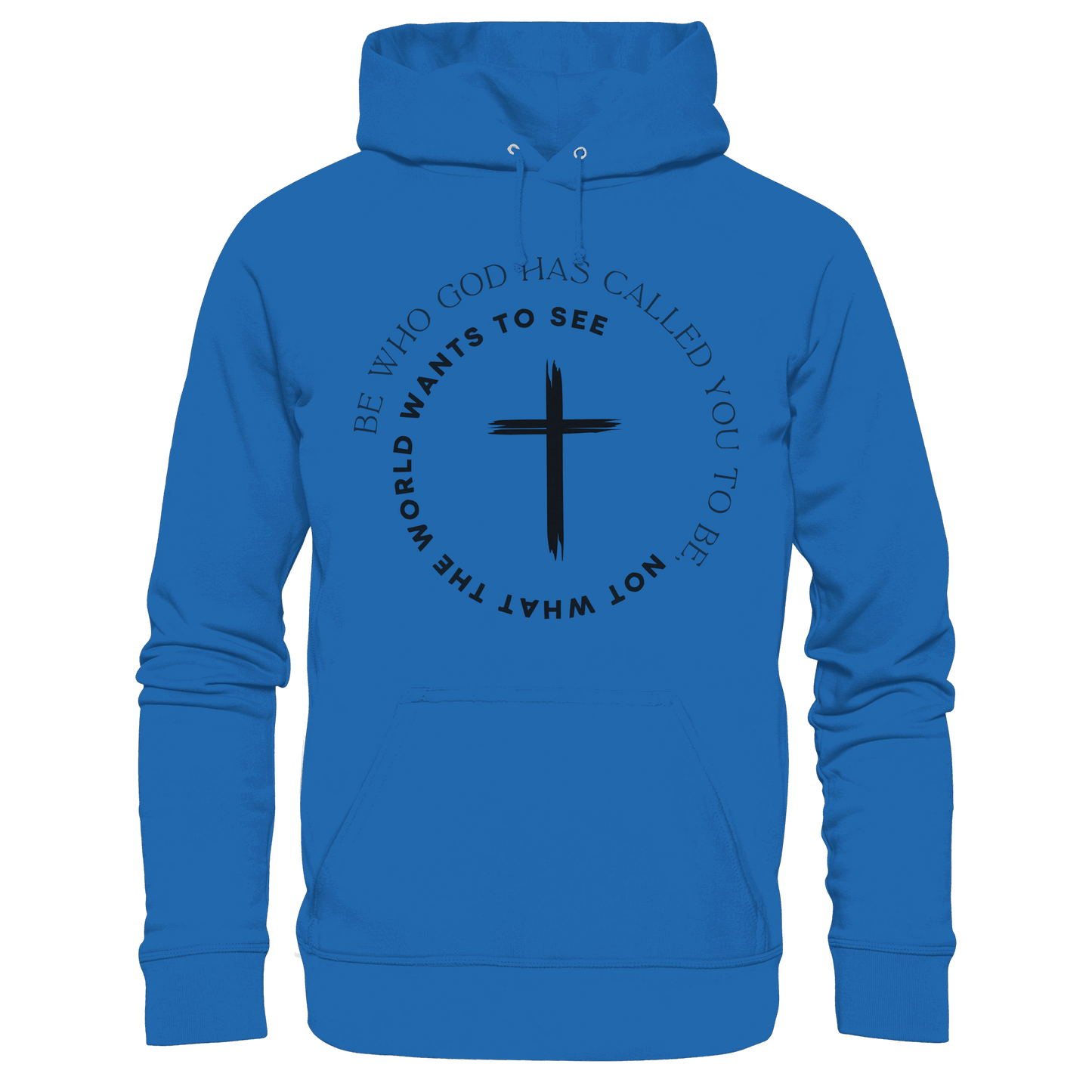 Be Who God Called You To Be – Cross Statement Design - Kids Premium Hoodie