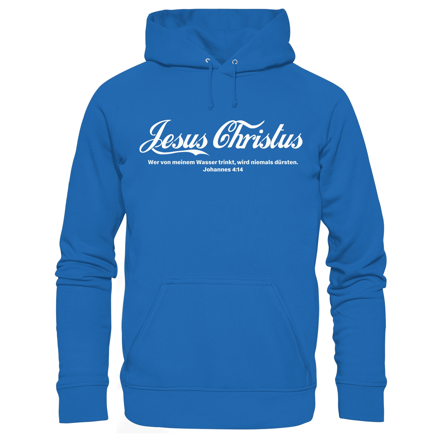 Jesus Christus – Johannes 4,14 | Christliches Statement Design „Lebendiges Wasser“ - Kids Premium Hoodie
