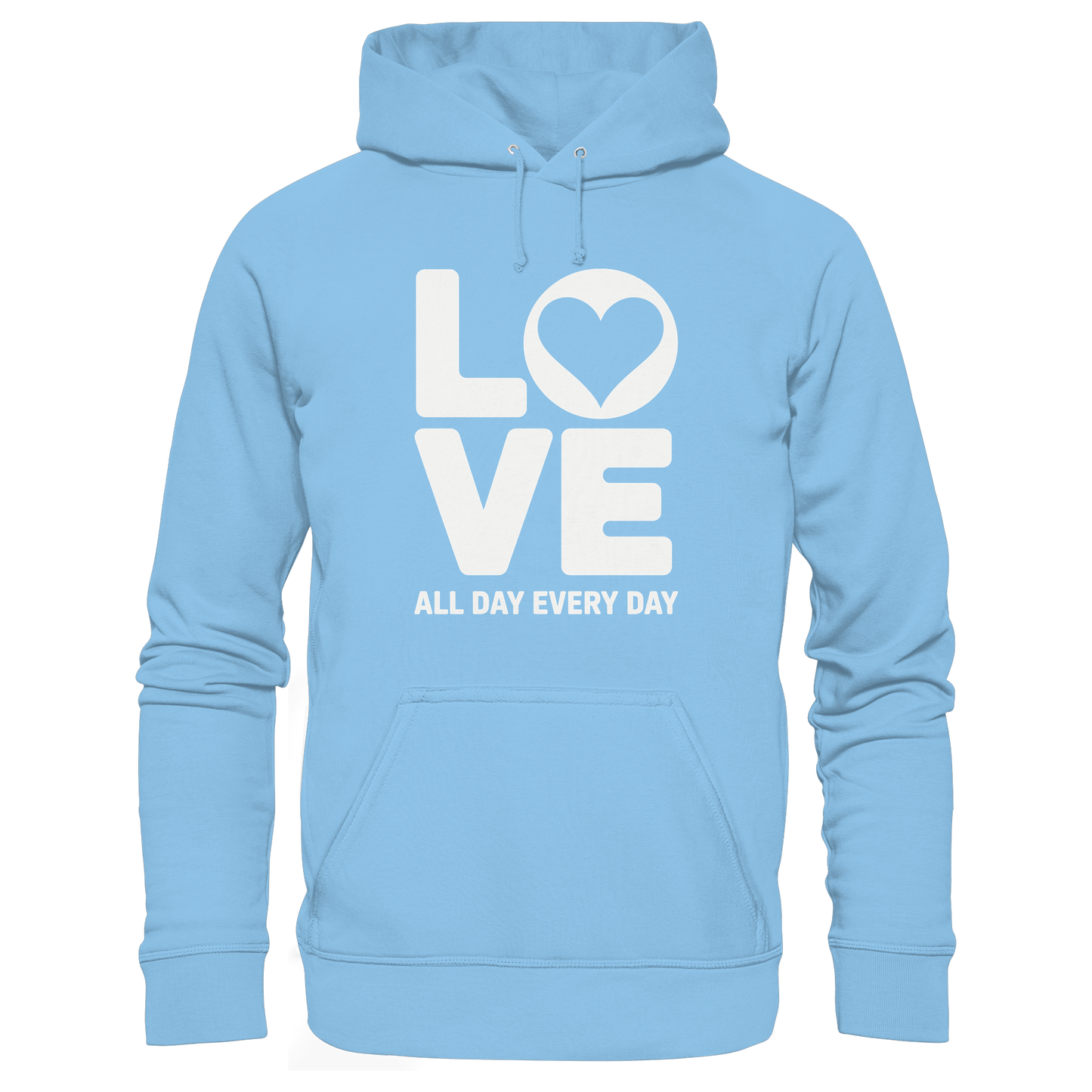 Love All Day Every Day | Love Design - Kids Premium Hoodie