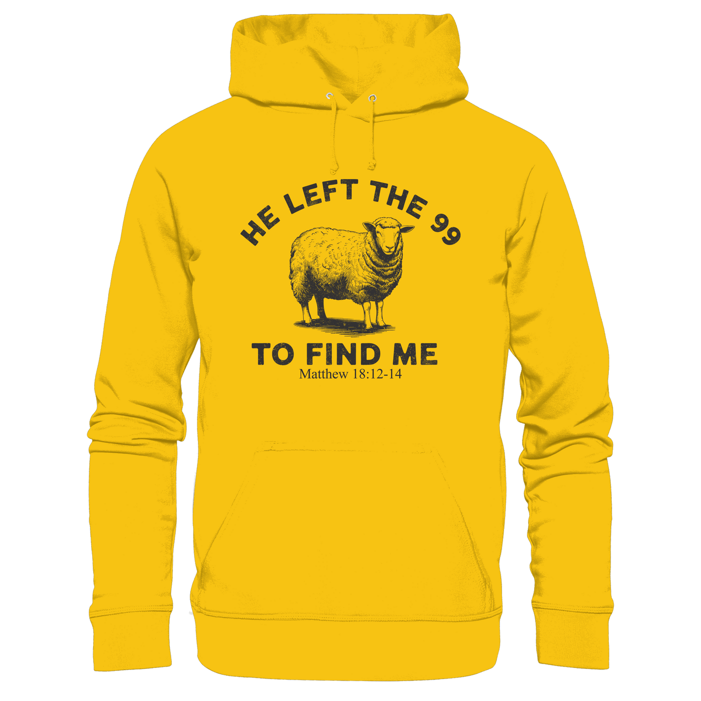 He Left the 99 to Find Me | Persönliches Glaubensbekenntnis - Kids Premium Hoodie