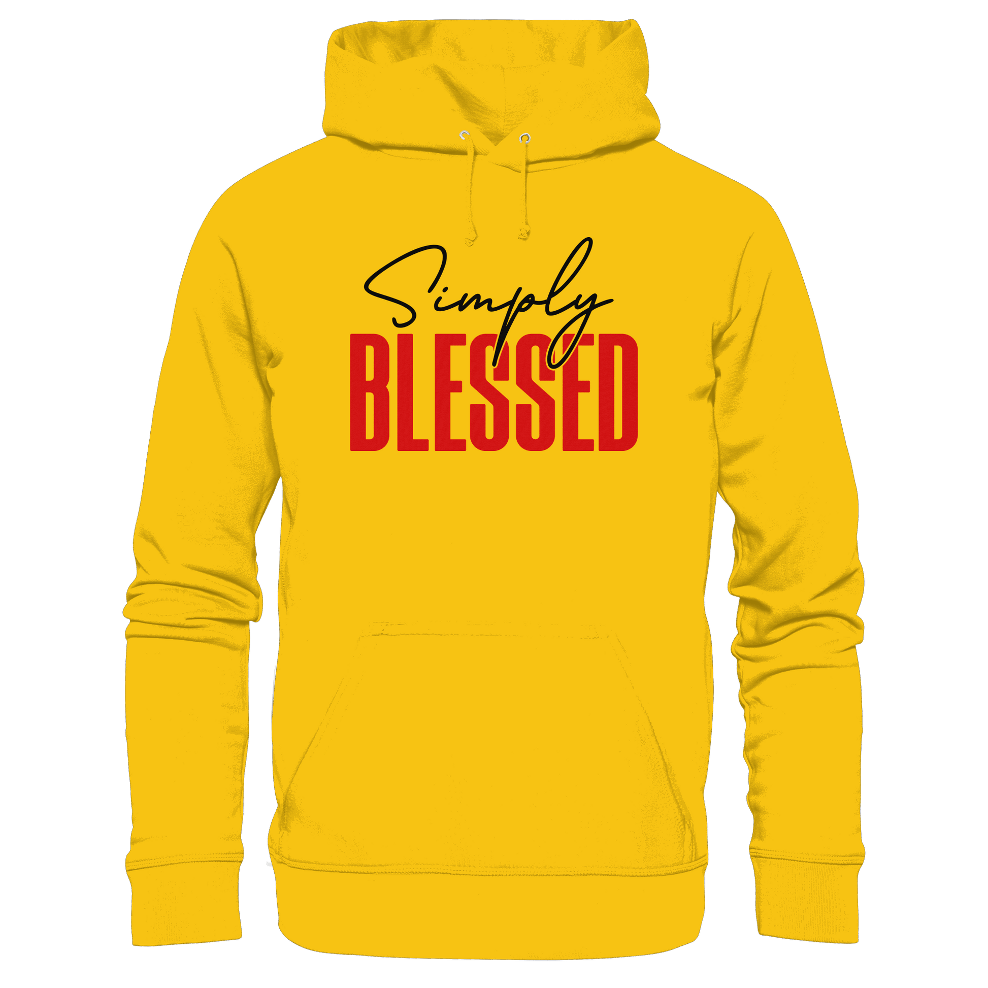 Simply Blessed | Christliches Design mit klarer Botschaft - Kids Premium Hoodie