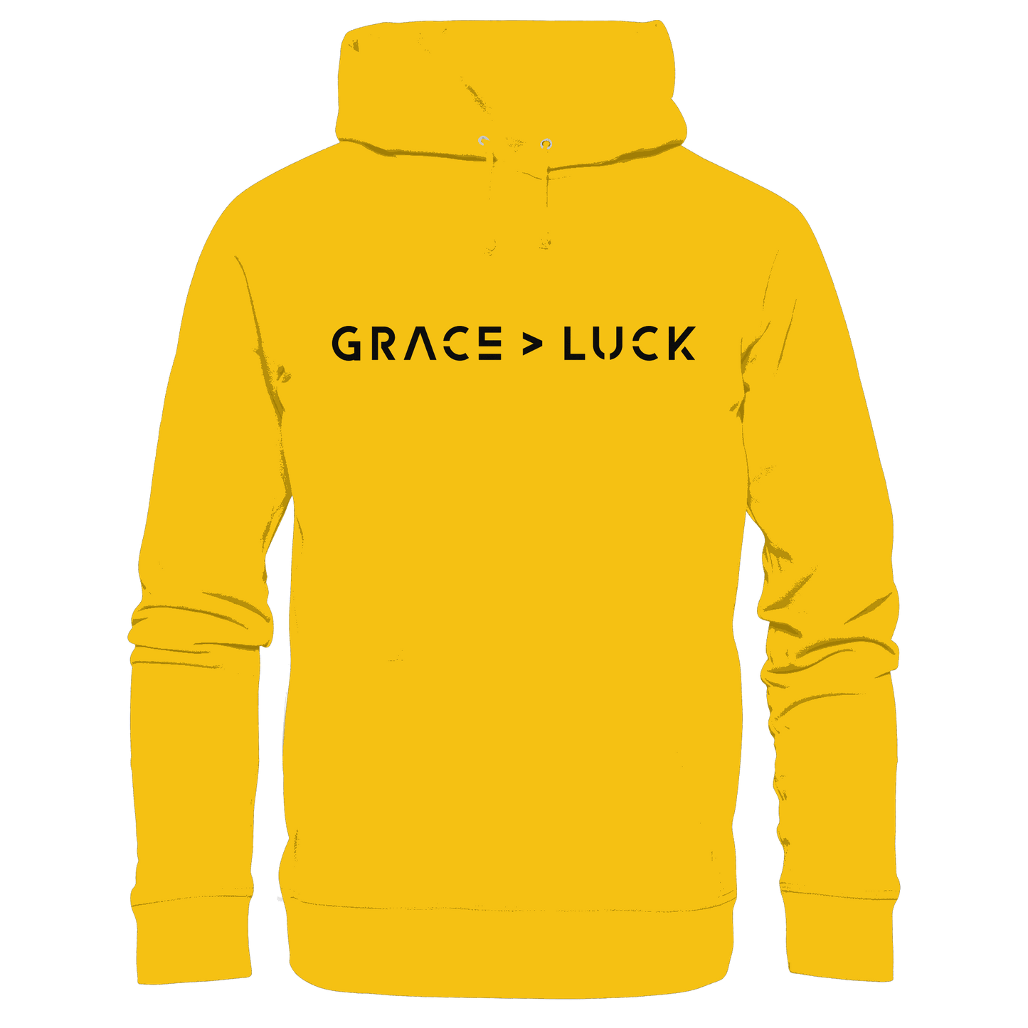 Grace > Luck | Christliches Design über Gottes Gnade - Kids Premium Hoodie