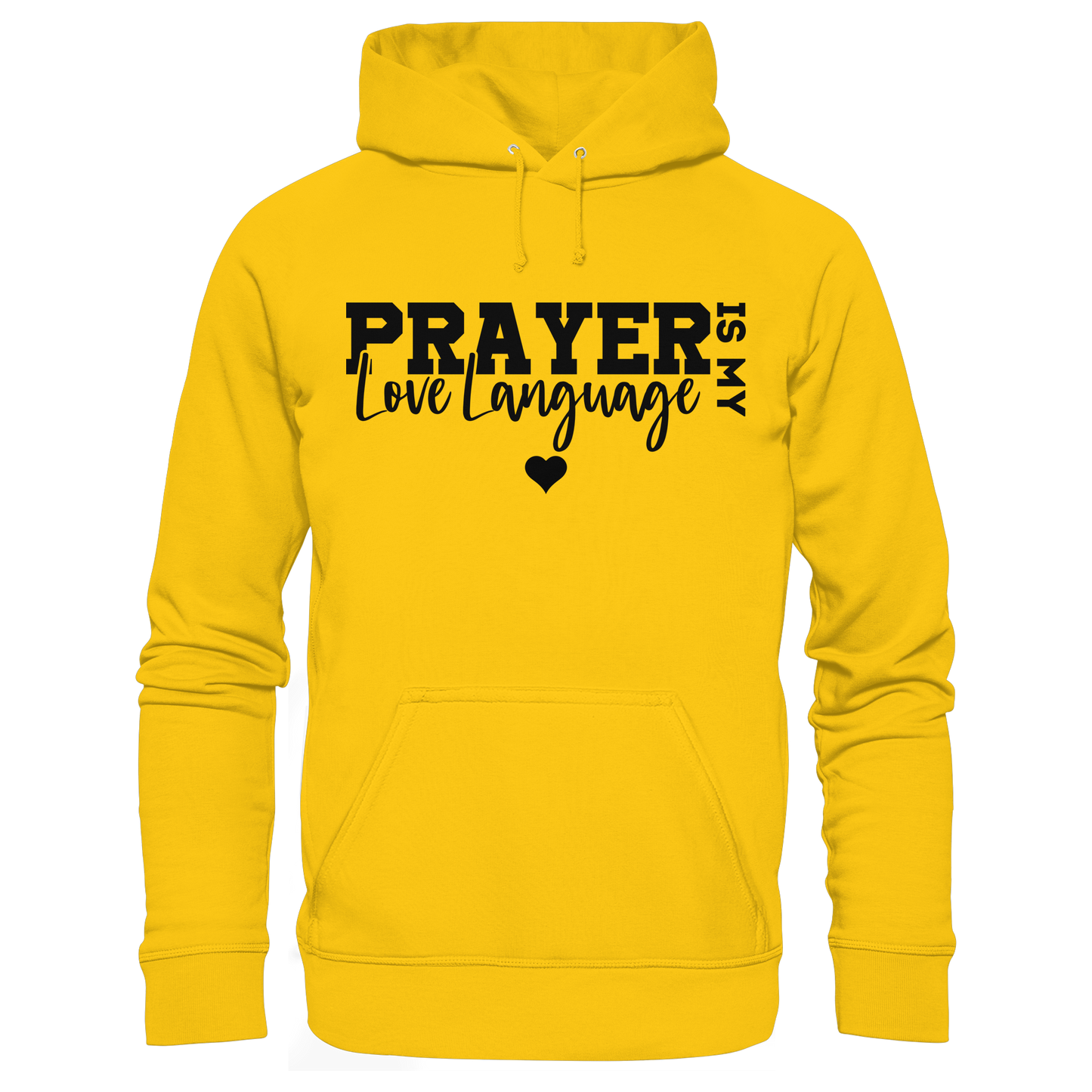 Prayer Is My Love Language – Christian Clothing with a Statement - Kids Premium Hoodie