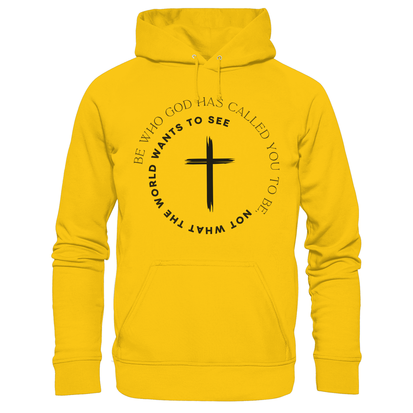 Be Who God Called You To Be – Cross Statement Design - Kids Premium Hoodie
