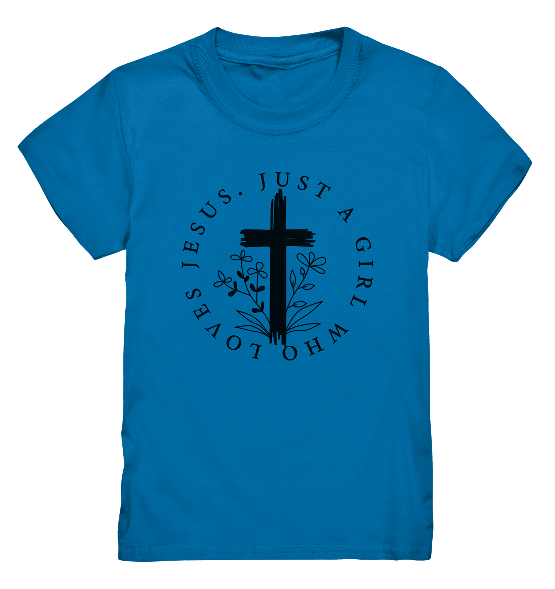 Just a girl who loves Jesus - Kids Premium Shirt