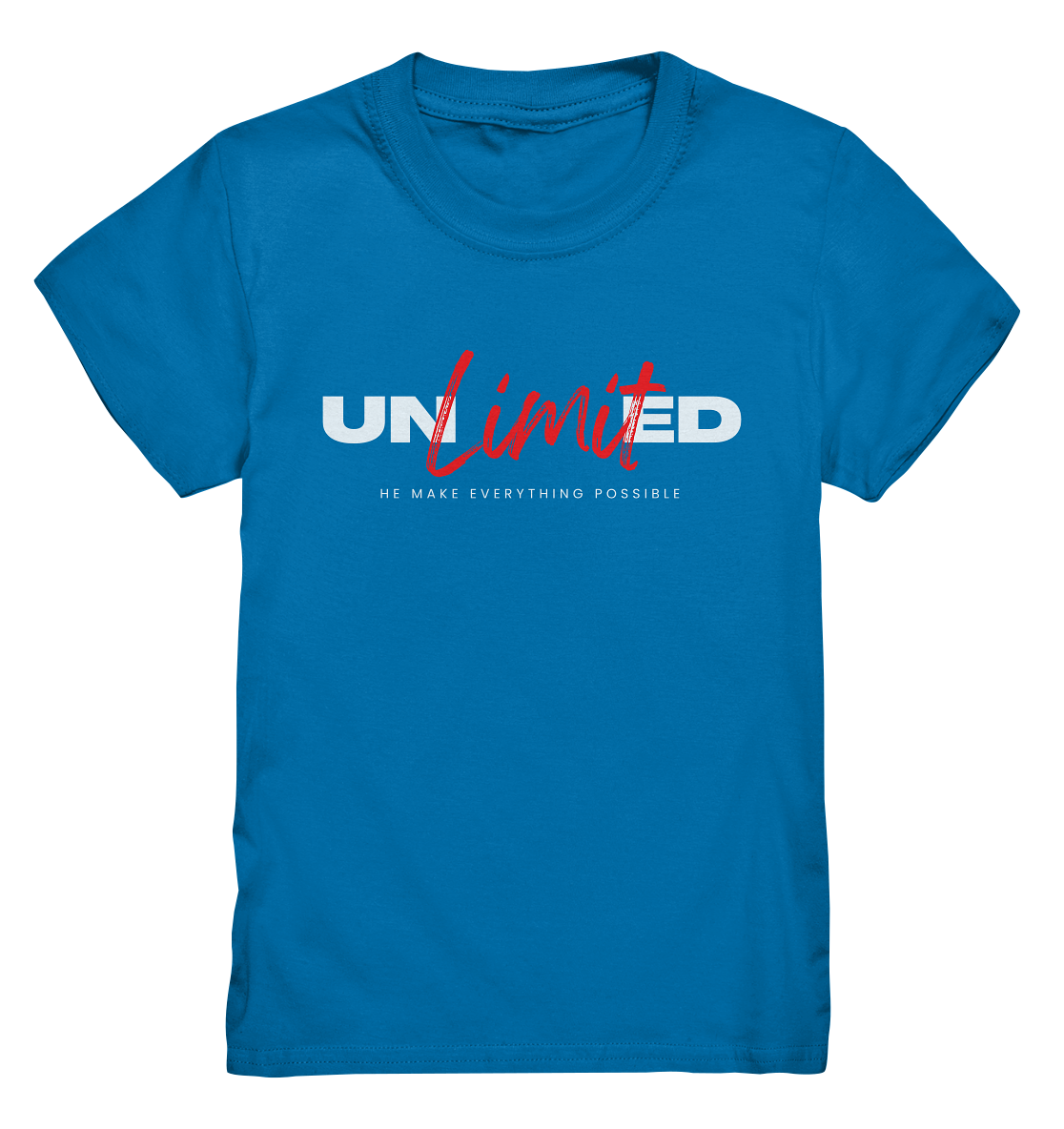 Unbegrenzte Möglichkeiten "Unlimited" - Kids Premium Shirt