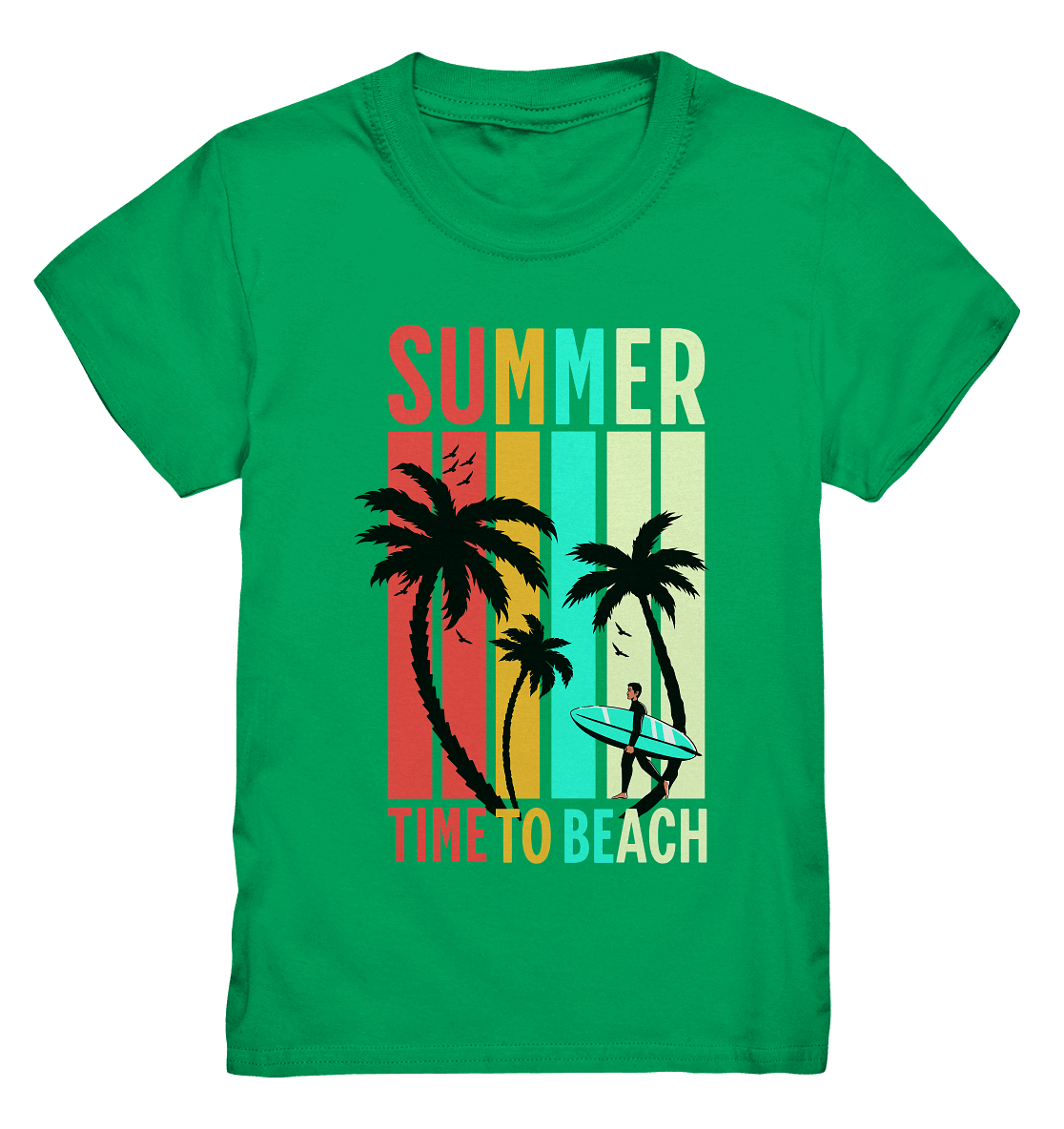 Summer Time to Beach – Sonne, Sand & Lebensfreude - Kids Premium Shirt