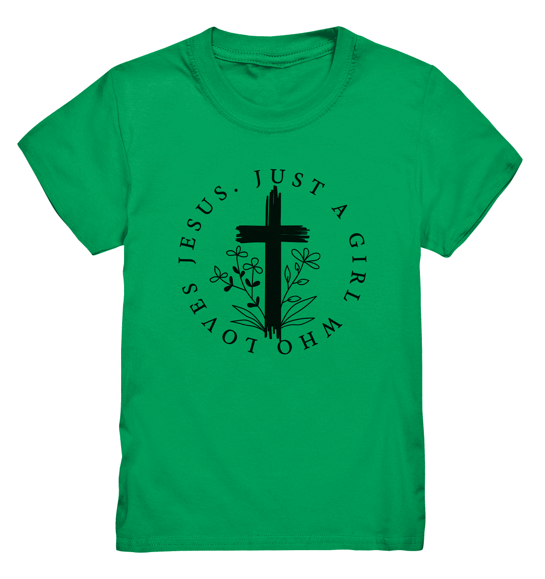 Just a girl who loves Jesus - Kids Premium Shirt