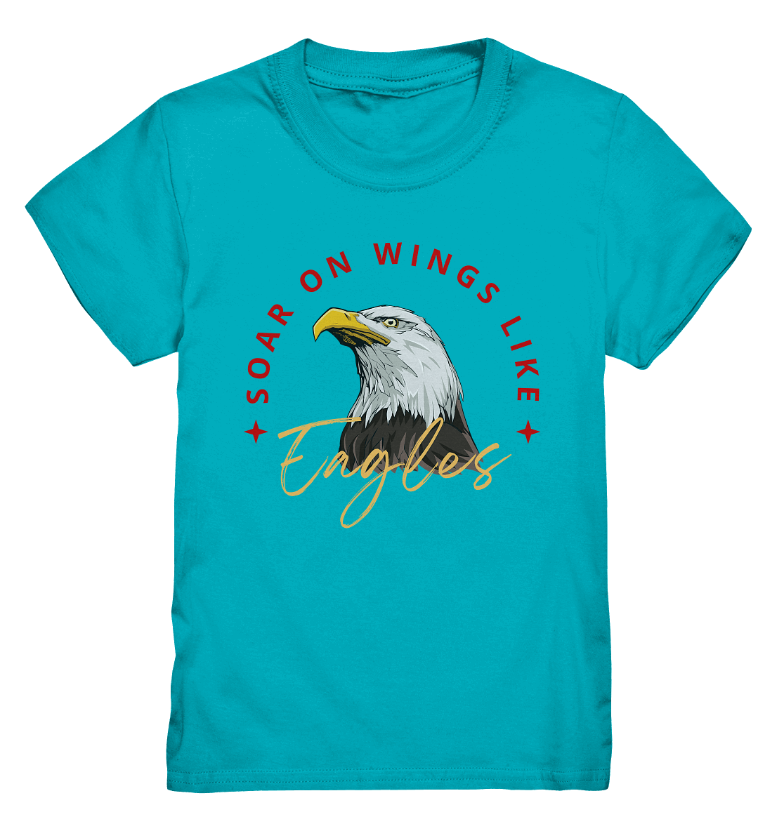 Flügel der Hoffnung - Inspiriert von Jesaja 40:31  - Kids Premium Shirt