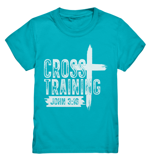 Cross Training - John 3:16 - Kids Premium Shirt