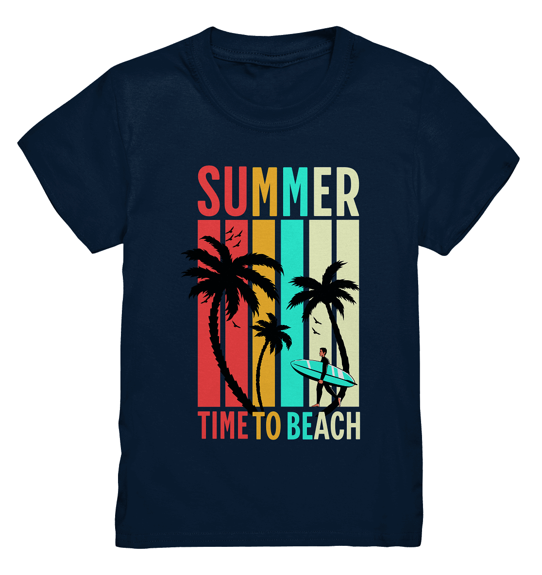 Summer Time to Beach – Sonne, Sand & Lebensfreude - Kids Premium Shirt