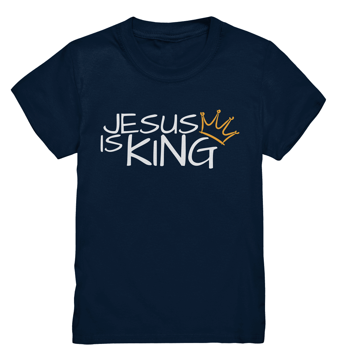 Jesus is King – Eine kraftvolle Botschaft des Glaubens | Christliche Kleidung - Kids Premium Shirt