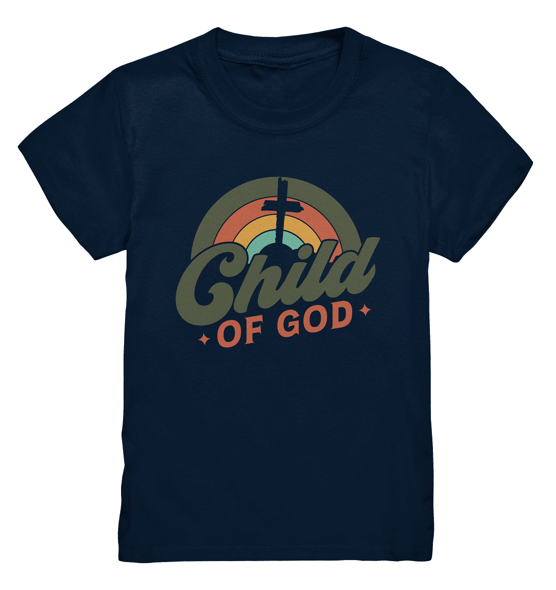 "Kind Gottes" im Retro-Look - Kids Premium Shirt