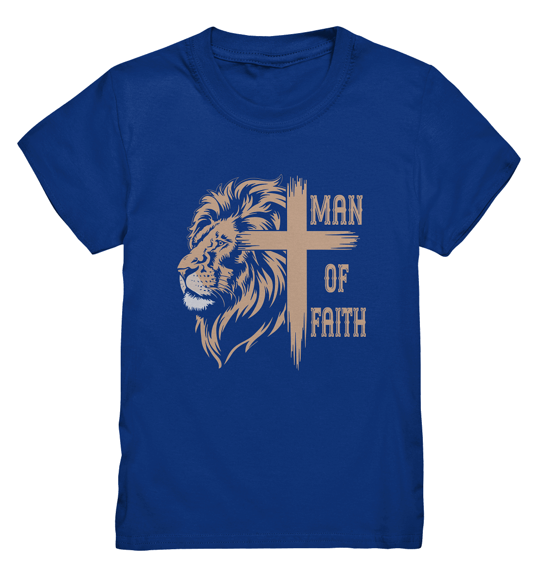 Man of Faith | Christliche Designs - Kids Premium Shirt