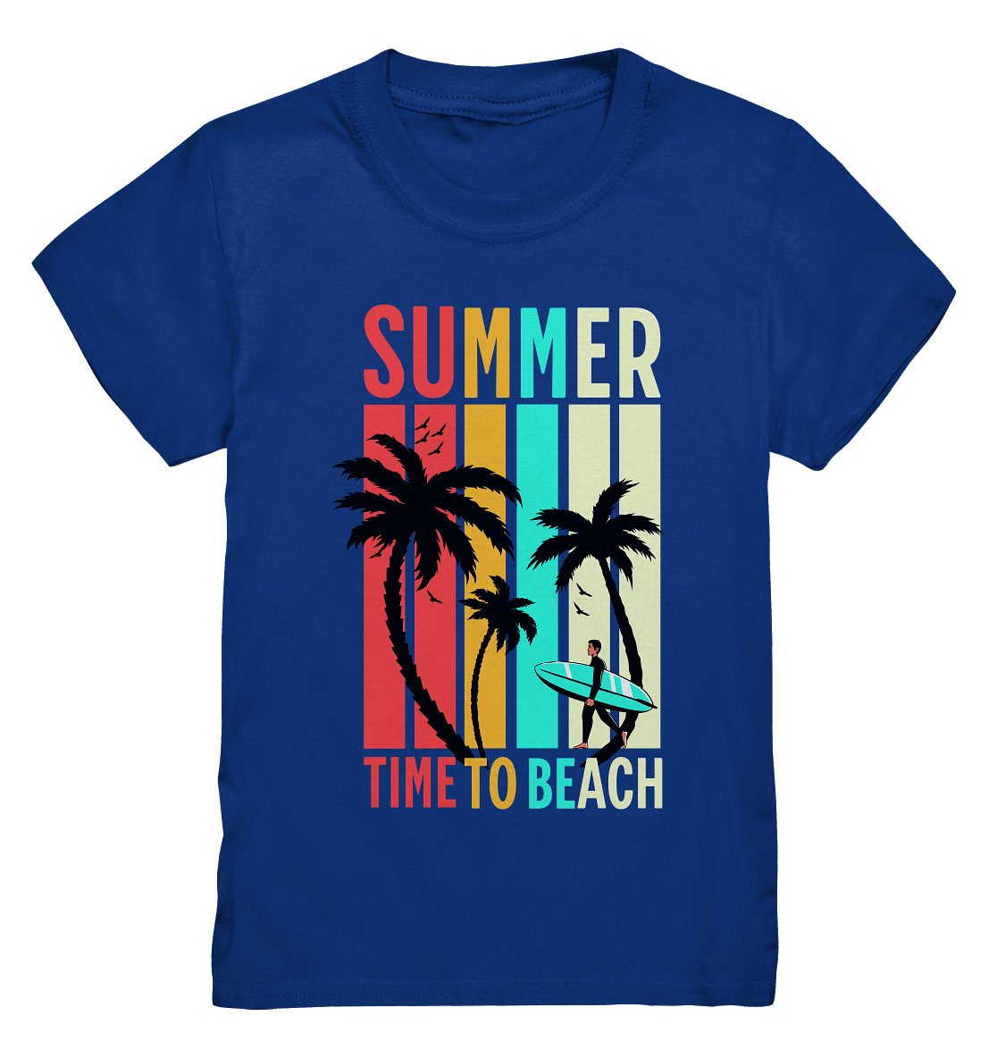 Summer Time to Beach – Sonne, Sand & Lebensfreude - Kids Premium Shirt