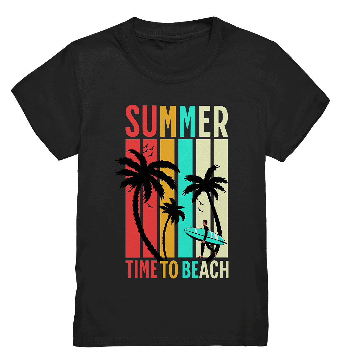 Summer Time to Beach – Sonne, Sand & Lebensfreude - Kids Premium Shirt