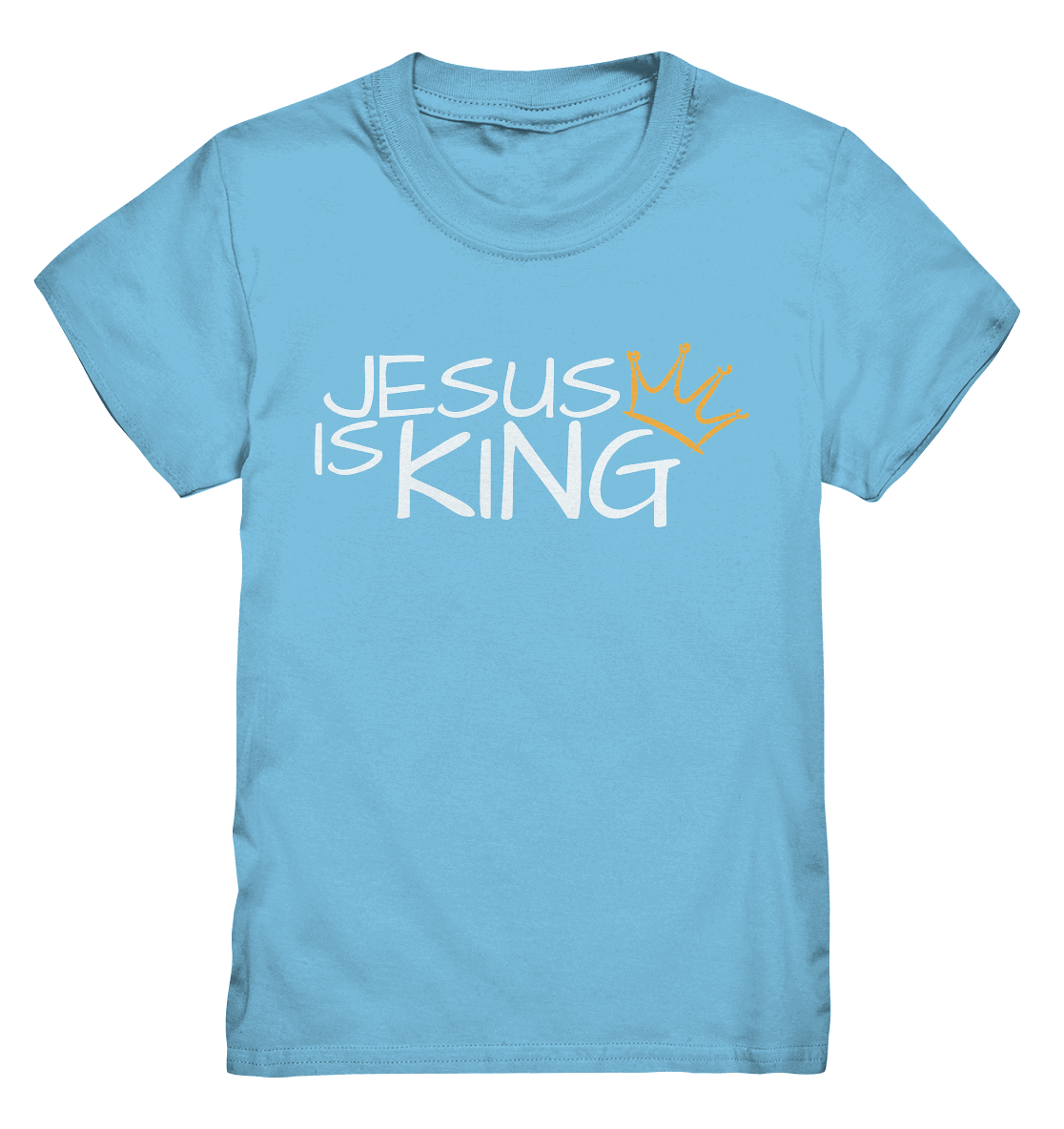 Jesus is King – Eine kraftvolle Botschaft des Glaubens | Christliche Kleidung - Kids Premium Shirt