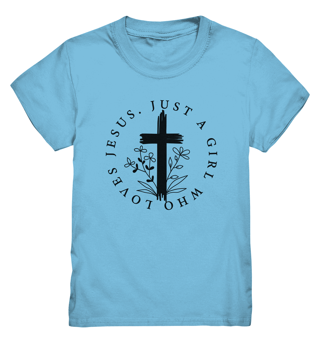 Just a girl who loves Jesus - Kids Premium Shirt