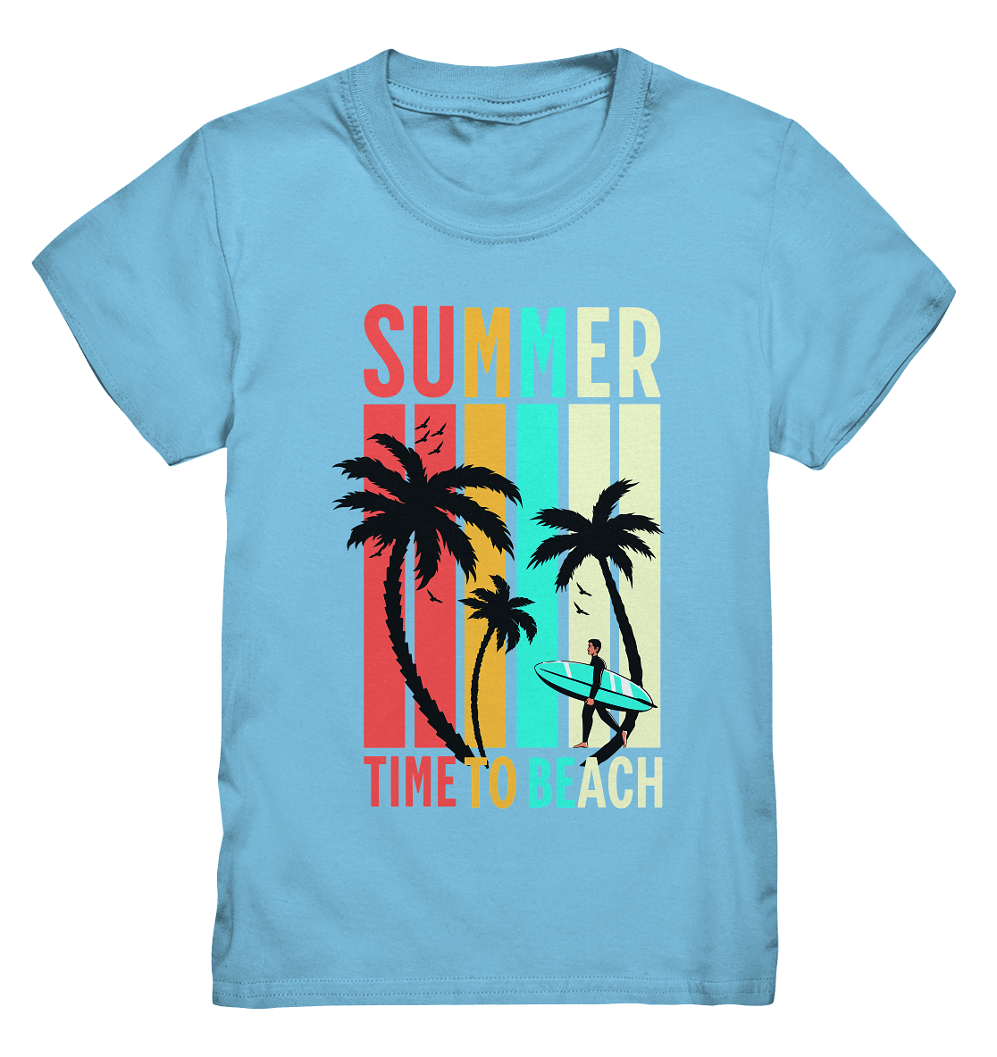 Summer Time to Beach – Sonne, Sand & Lebensfreude - Kids Premium Shirt