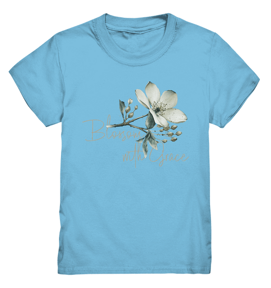 Blossom with Grace - Kids Premium Shirt