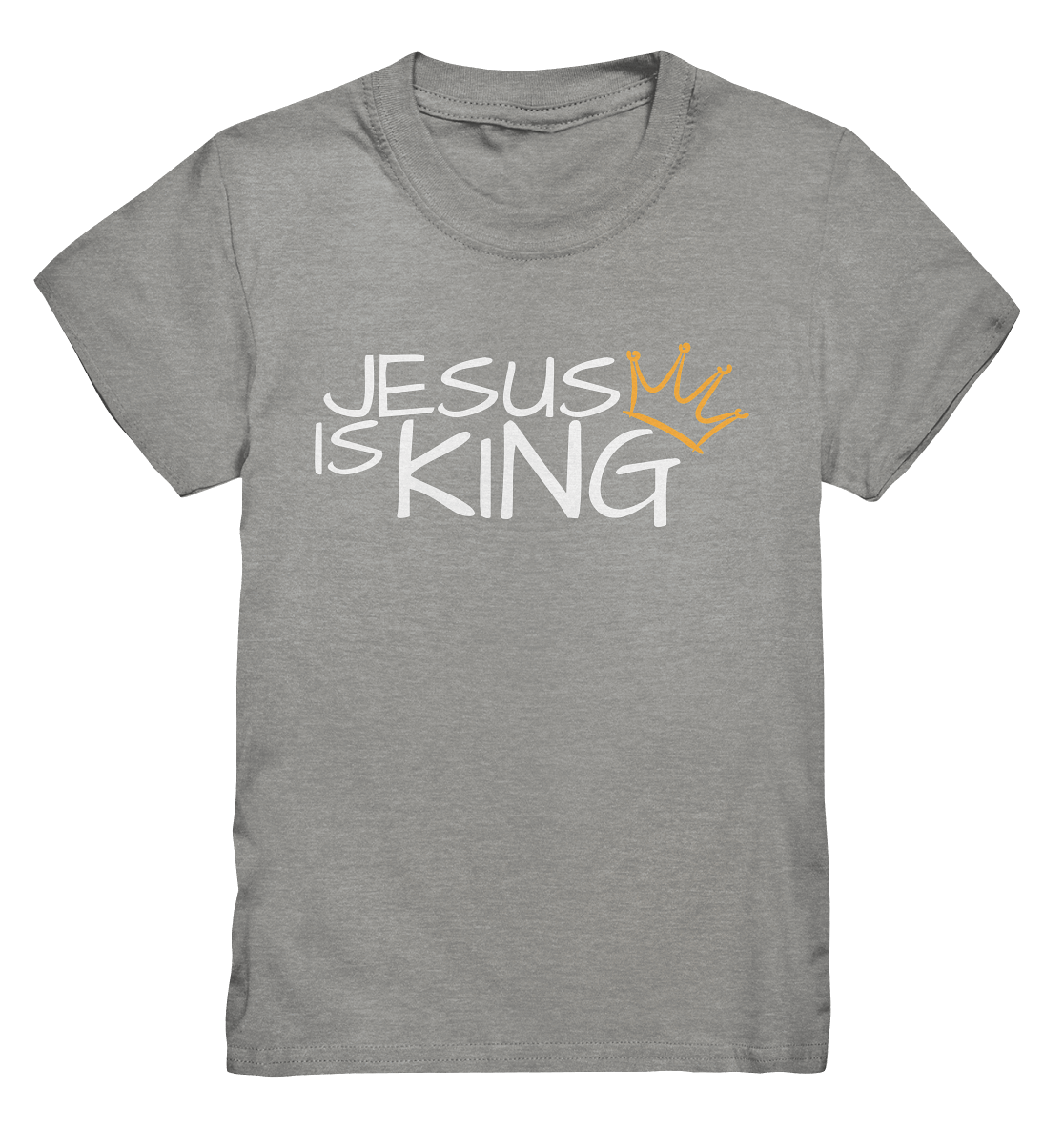 Jesus is King – Eine kraftvolle Botschaft des Glaubens | Christliche Kleidung - Kids Premium Shirt