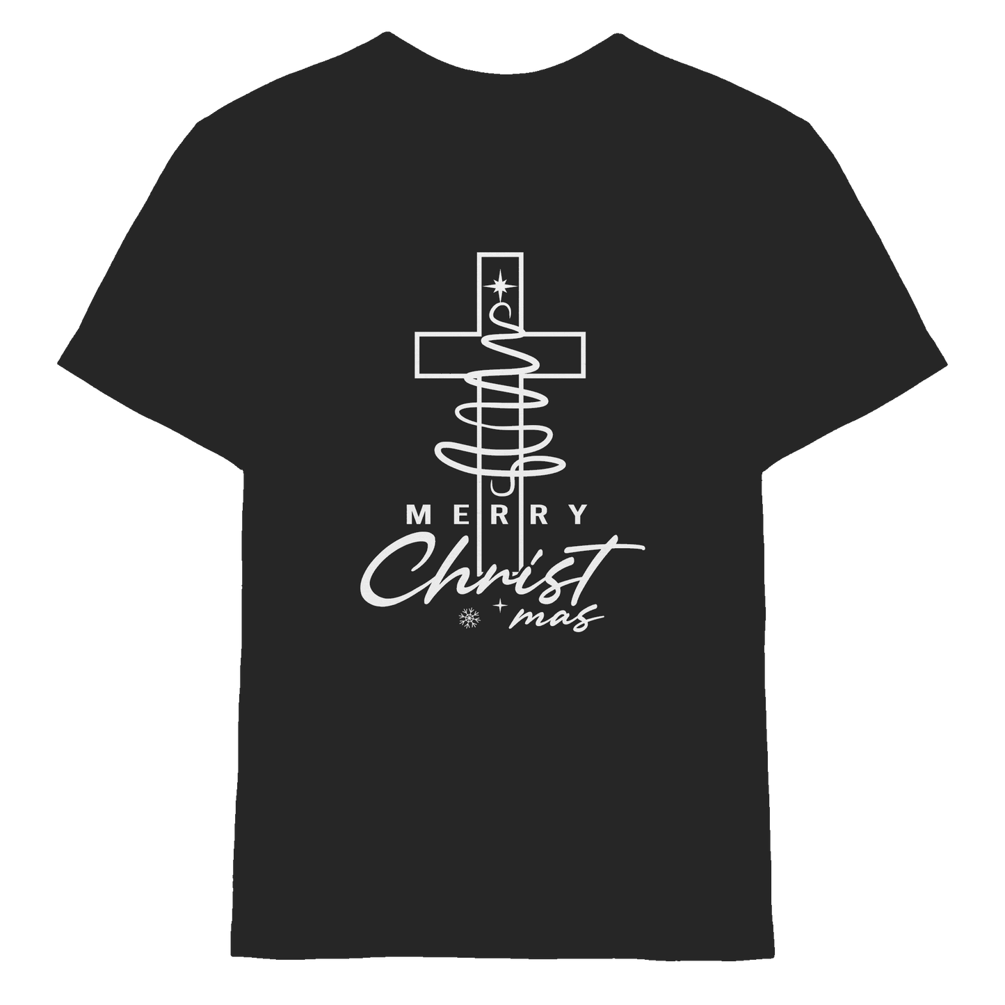 Kreuz und Christbaum – Merry Christ*mas Design - Kids Premium Shirt