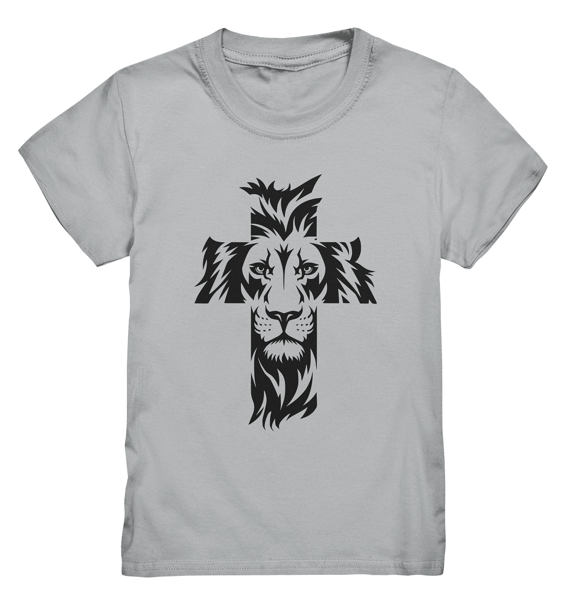 Der Löwe im Kreuz – Mut und Gnade vereint | Christliche Kleidung - Kids Premium Shirt