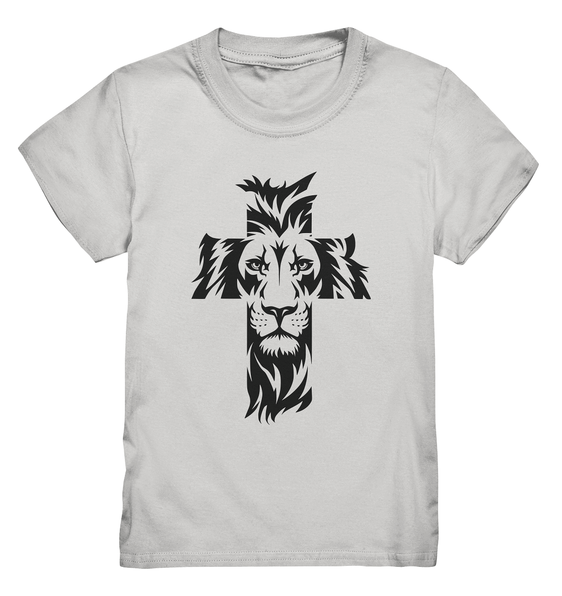 Der Löwe im Kreuz – Mut und Gnade vereint | Christliche Kleidung - Kids Premium Shirt