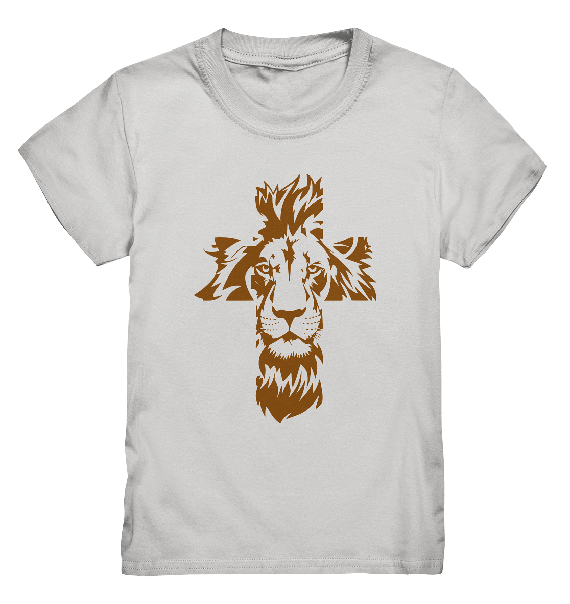 Im Zeichen des Löwen – Fest verwurzelt im Glauben | Christliche Kleidung - Kids Premium Shirt