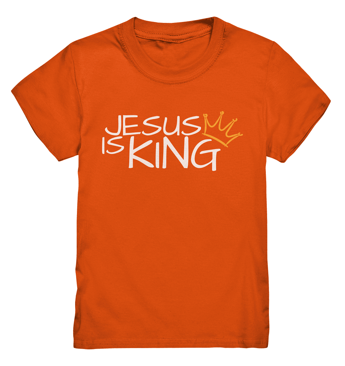 Jesus is King – Eine kraftvolle Botschaft des Glaubens | Christliche Kleidung - Kids Premium Shirt
