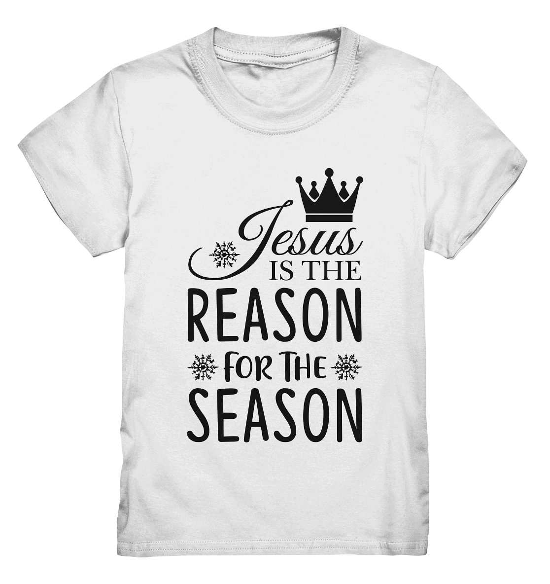 Jesus – Der Grund für die Weihnachtszeit | Christliche Geschenke - Kids Premium Shirt