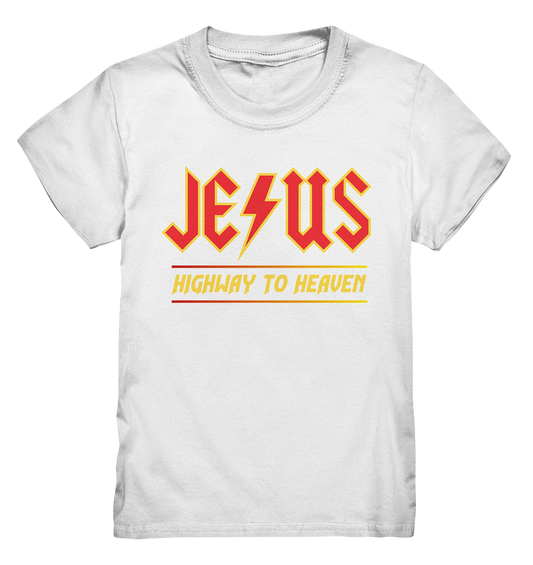 Jesus - Highway to Heaven - Kids Premium Shirt