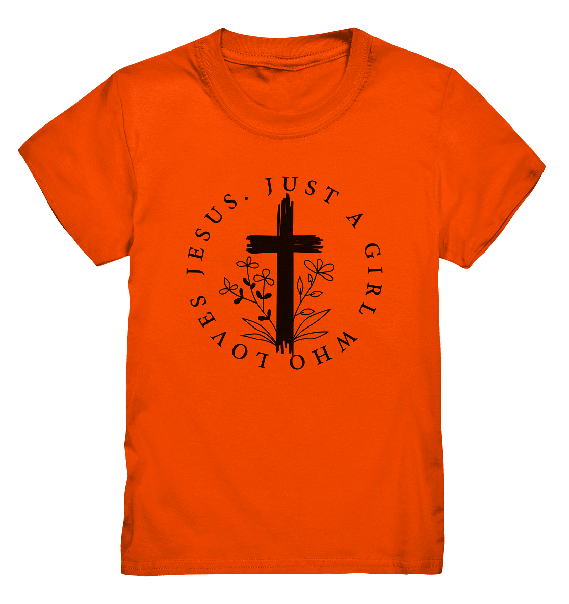 Just a girl who loves Jesus - Kids Premium Shirt