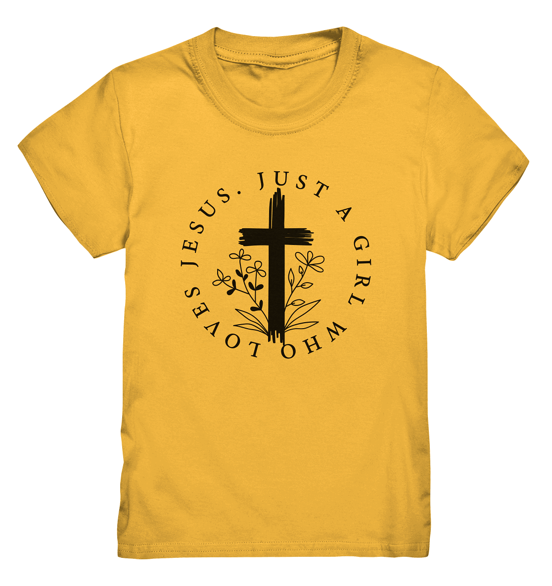 Just a girl who loves Jesus - Kids Premium Shirt