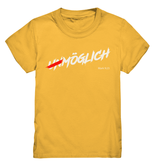 Impossible? Everything is possible! - Kids Premium Shirt