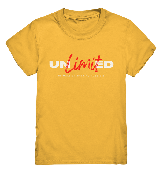 Unbegrenzte Möglichkeiten "Unlimited" - Kids Premium Shirt