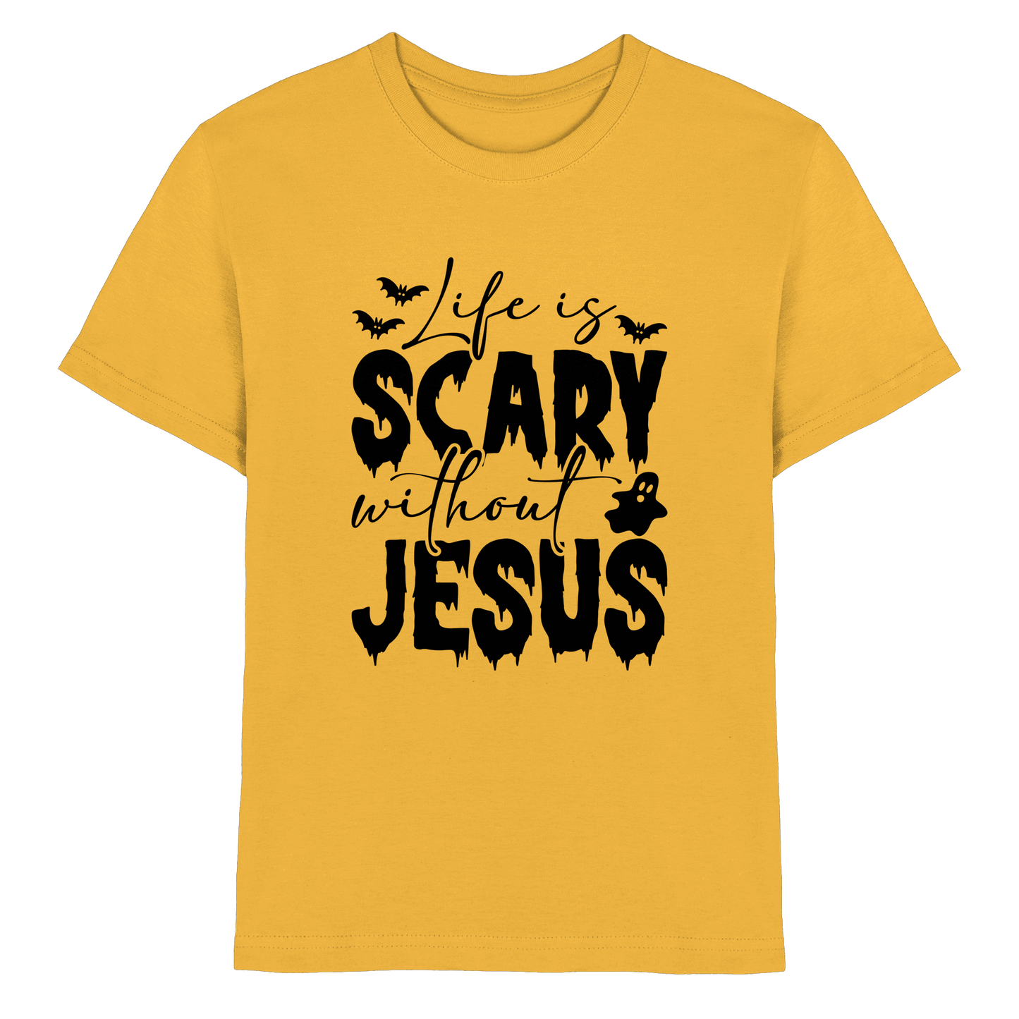 Life is Scary without Jesus - Christliche Kleidung & Geschenke - Kids Premium Shirt