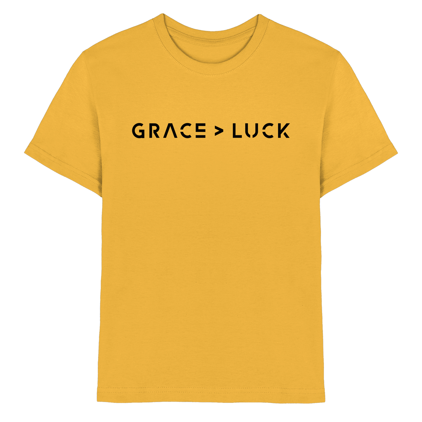 Grace > Luck | Christliches Design über Gottes Gnade - Kids Premium Shirt