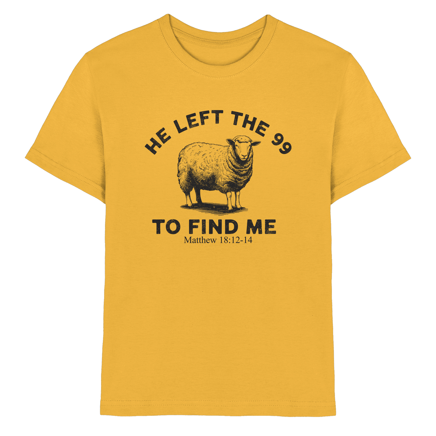 He Left the 99 to Find Me | Persönliches Glaubensbekenntnis - Kids Premium Shirt